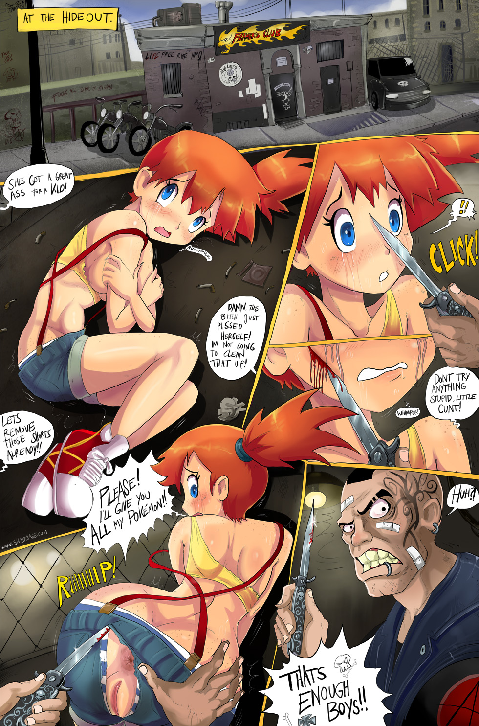 Misty Gets Wet: Page 4